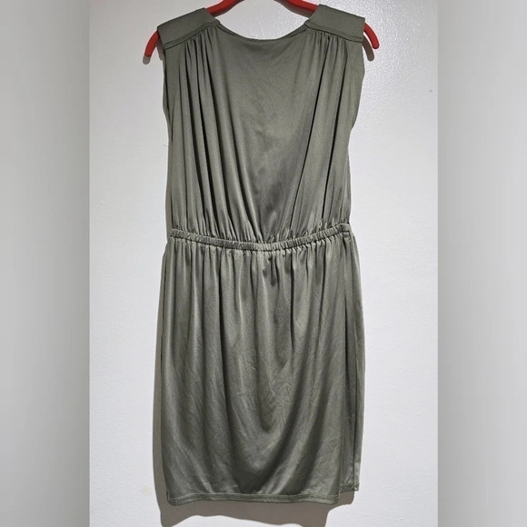 ✨️4/$20. Rachel Roy Loden Sleeveless Blouson Dress, Elastic Waist, Cowl Neck, XS - Picture 3 of 11
